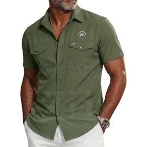 Camisa de Trabajo Resistente al Fuego con Botones a Presión de Tela Azul, 100% Algodón FR, Trajes de Soldadura para Soldadores Industriales, Ropa de Trabajo de Seguridad Australiana - Product Image 6