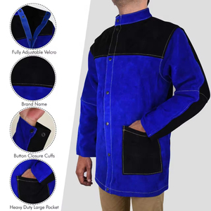 Vestes de travail antistatiques, ignifuges et imperméables pour soudeurs, vêtements de travail FR pour soudeurs - Product Image 5