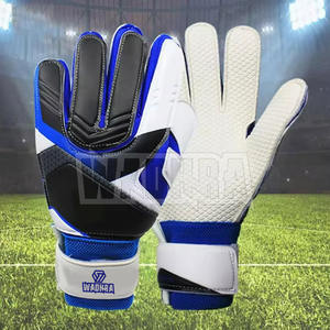 ถุงมือผู้รักษาประตูน้ำหนักเบาพร้อมแผ่นยางลาเท็กซ์ยึดเกาะสูง สำหรับการฝึกซ้อมฟุตบอล การแข่งขัน และการออกกำลังกาย - Product Image 4