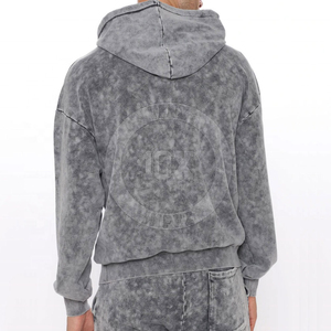 Conjunto Deportivo para Hombre, Fabricado en Pakistán, con Efecto Desgastado, Sudadera con Capucha y Pantalones Deportivos, Ropa Casual Urbana, Venta al Por Mayor - Product Image 6