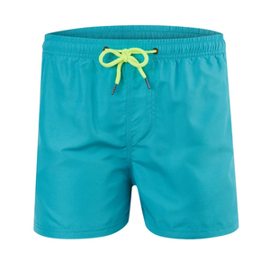 Men's Purple Solid Color Quick Dry Drawstring Shorts Casual Mid Waist Woven Short Shorts 2026 - Product Image 6