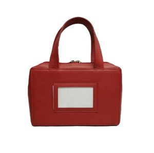 Fundas de Biblia de Cuero con Bolsillo para Identificación en la Ventana Frontal, Estuche para Libros de Himnos Musicales, Precio de Fábrica al por Mayor, Cierre de Cremallera de Imitación de PU, Viaje Seguro - Product Image 1
