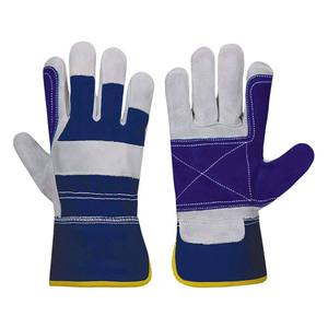 Breathable Anti-Vibration Safety <b>Gloves</b> Wear-Resistant Mechanic Leather <b>Gloves</b> with Fingers Visibility Comfortable working <b>Glove</b> - Product Image 6