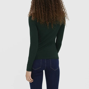 T-shirt d'entraînement pour femme, manches longues, haute qualité, confortable, léger, haute performance, respirant, écologique - Product Image 3