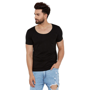 T-shirts pour hommes en coton peigné 100% respirant, coupe ample, imprimés sur mesure, prix de gros, fabrication originale, aspect soyeux - Product Image 4