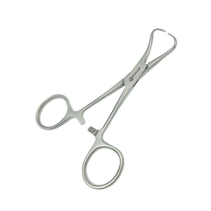 Pince à serviettes Backhaus réutilisable de haute qualité, instrument médical autoclavable en acier inoxydable pour usage hospitalier - Product Image 1