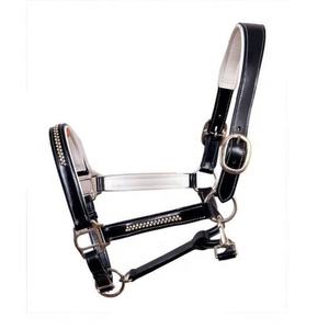 Crystal Bling Horse Halter Indian Leather Horse Halter Fabrication de produits équestres Produits à bas prix - Product Image 1