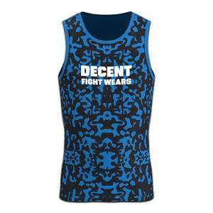 เสื้อกล้ามออกกำลังกายสำหรับผู้ชาย พิมพ์ลายโลโก้โค้งแบบกำหนดเอง สำหรับการฝึกซ้อมมวย - Product Image 5