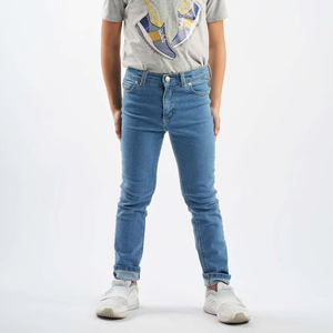 Jeans de Mezclilla a la Moda para Niños, Corte Ajustado, Ropa Juvenil Moderna, Venta al Por Mayor, Personalizable OEM - Product Image 3