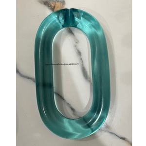 FAIZA CRAFT Chaînes en résine personnalisables multicolores, décoration murale moderne faite à la main, décoration d'intérieur pour anniversaire et mariage - Product Image 4