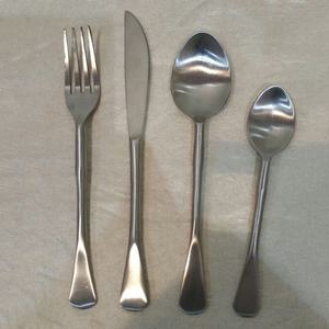 Juego de cubiertos negros de acero inoxidable de alta calidad con juego de cubiertos de diseño único para restaurante, boda, Hotel, hogar - Product Image 3