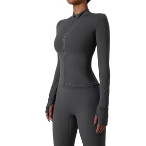 Conjuntos de 3 piezas sin costuras para mujer, ropa deportiva activa para gimnasio, ropa deportiva de algodón, conjuntos de Fitness para gimnasio para mujer 2026 - Product Image 1