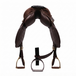 Silla de Montar Ajustable para Caballos, Equipo Ecuestre Cómodo para Entrenamiento y Uso Recreativo - Product Image 2