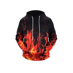 Mejor calidad diseño personalizado manga completa pulóver sudaderas invierno 100% algodón venta al por mayor 3D sublimado atractivo - Product Image 2