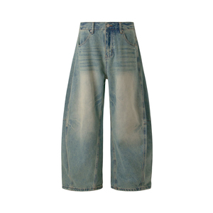Fournisseur OEM de jeans bootcut taille haute pour femmes, pantalons en denim pour marques de vêtements, approvisionnement en gros - Product Image 6