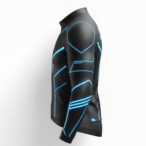 Maillot de cyclisme haute performance anti-UV, vêtements de vélo d'été, coupe aérodynamique, respirant, maillot de VTT pour entraînement en club - Product Image 4