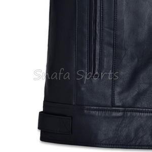 Chaqueta de Cuero de Alta Calidad para Hombre 2026, Color Personalizado, 100% Cuero Genuino, Chaqueta Masculina en Venta - Product Image 3