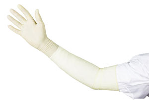 थोक स्त्री रोग परीक्षण दस्ताने चिकित्सा उपयोग नाइट्राइल कोहनी लंबाई वाले दस्ताने - Product Image 6