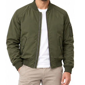 Blouson Bomber Personnalisé – Fournisseur Direct Usine, OEM, ODM, Marque Privée, Imperméable, Vêtement d'extérieur Urbain – Sourcing sur Commande - Product Image 1