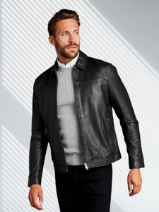 Cheap price leather <b>jacket</b> US Plus Size Black Winter warm Motor <b>Bike</b> Leather <b>Jacket</b> - Product Image 1