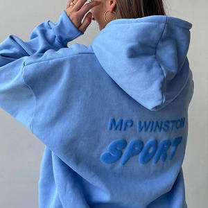 Sweat-shirts pour hommes en polyester/coton, respirants, à séchage rapide, coupe ample, impression numérique ODM, logo personnalisé positionné à l'avant, hiver - Product Image 6