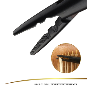 Kit de Herramientas Quirúrgicas Saar Global para Extensiones de Cabello, Alicates Metálicos, Tijeras, Juego de Pinzas para Instalación y Remoción - Product Image 4