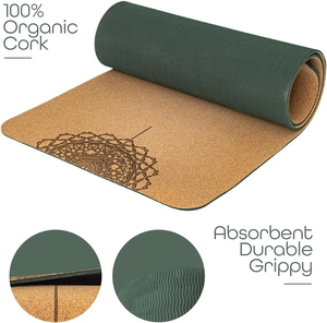 Tapete de Yoga Antideslizante de PVC y Goma de 5mm a 8mm, Tapete de Gimnasio de Goma PU de Alta Calidad, Suave y Adhesivo, Ecológico - Product Image 4