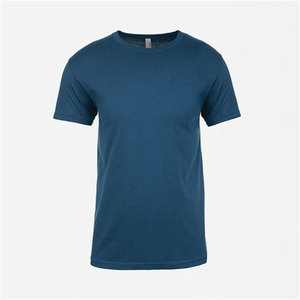T-shirt unisexe bleu marine, t-shirts personnalisés Tri-blend Next Level - Product Image 4