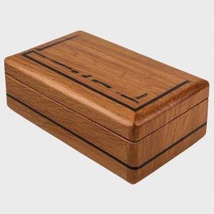 Estuche de viaje compacto premium para cigarros, hecho de madera, diseñado para un fácil manejo y una protección elegante de los cigarros. - Product Image 5