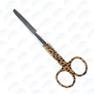 Ciseaux à pansements, pinces à artères et ciseaux infirmiers – Ensemble d'instruments chirurgicaux à motif léopard - Product Image 3