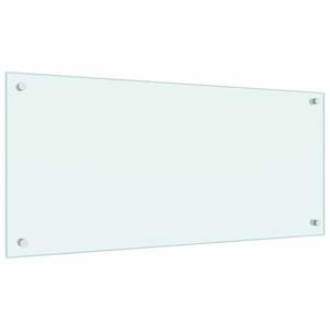 Lot de 2 crédences de cuisine en verre trempé blanc de 35,43 x 15,75 pouces, améliorez l'esthétique et la durabilité de votre cuisine - Product Image 3