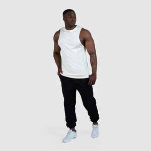 Camiseta sin Mangas Casual de Corte Regular, 100% Algodón Jersey, 180g, Antiarrugas, con Logotipo Personalizado, de Alta Calidad para Hombre - Product Image 6