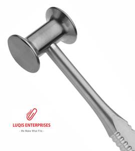 Martillo Ortopédico Quirúrgico Bergmann de 22.5 cm con Cabeza Sólida, 570 g, 40 mm de Diámetro, Acero Inoxidable - Product Image 2