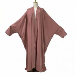 Nuevo Modelo de Abaya al por Mayor, Vestido Kaftan Musulmán Abierto para Mujer, Nuevo Diseño, Ropa Islámica Femenina, Moda Modesta, Alta Calidad - Product Image 1
