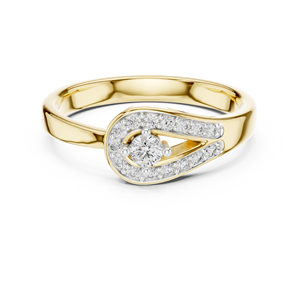 UNIQUE ROUND CUT LAB GROWN DIAMOND <b>RING</b> <b>SET</b> IN 18KT SOLID ROSE <b>GOLD</b> ENGAGEMENT PARTY GIFT GLAM EVENT DAILY USE FOR WOMEN - Product Image 6