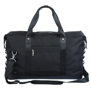 กระเป๋าเดินทางและกีฬา SAKOS ทำจากหนังและโพลีเอสเตอร์ ปิดด้วยซิป ช่องใส่แล็ปท็อปกันกระแทก ใช้ได้ทั้งชายและหญิง ผลิตที่เมืองโฮจิมินห์ - Product Image 4