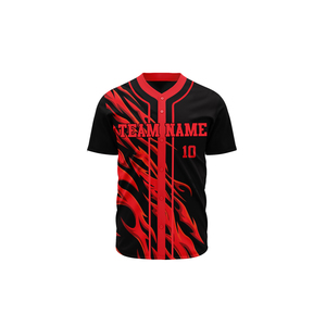 เสื้อเบสบอลพิมพ์ลาย OEM เสื้อเบสบอลผู้ชายพร้อมดีไซน์สั่งทำ เสื้อเบสบอลซอฟต์บอลแบบยูนิเซ็กซ์ - Product Image 5