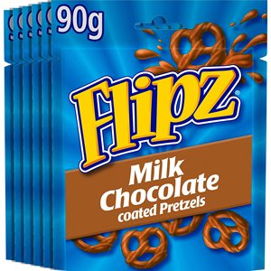 Pretzels Flipz Recubiertos de Chocolate con Leche, 90g, Dulces y Salados, Crujientes, Venta al Por Mayor, Disponibles en Stock, Precios con Descuento, Directo de Fábrica - Product Image 5