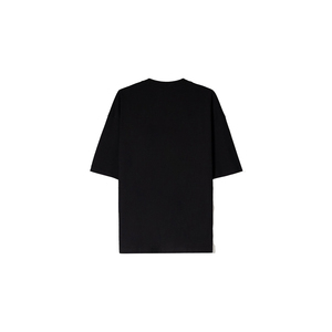 Camiseta Negra Extra Grande Personalizada para Hombre, Algodón Grueso, Ecológica, de Secado Rápido, Hombros Caídos, Corte Regular, Premium, Estilo Urbano - Product Image 6
