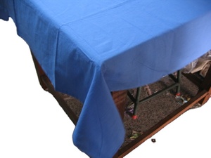 Wholesale 100% Cotton Premium 6Ft 8Ft Custom Logo Fitted Waterproof Oilproof Trade Show <b>Table</b> <b>Cloth</b> Manufacturer India AKSHARA - Product Image 3