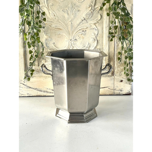 Hot Selling Bucket for Beer Bottle for Party Night Clubs Golden Finished Metal Champagne <b>Ice</b> Bucket Octagonal Shape Long Size - Product Image 6