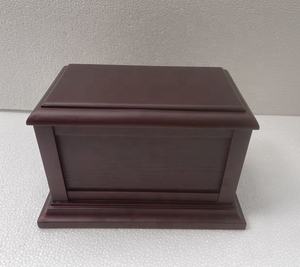 Urna de cremación de madera de acacia de alta calidad estilo europeo personalizable 220 pulgadas cúbicas excelente acabado precio bajo hecho Vietnam para - Product Image 2