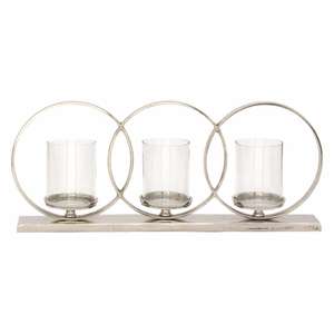 Wholesale Eco Friendly Durable Decorative Square Metal Ring Style <b>Tealight</b> Stand Gold <b>Candle</b> Holder for Wedding Christmas Home - Product Image 5