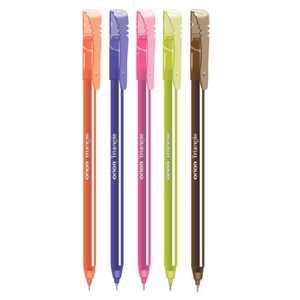 Stylo ORION Triangle DF (Stylo à écriture fluide pour le bureau, l'école et l'usage quotidien au meilleur prix, stylo à bille en plastique) - Product Image 1