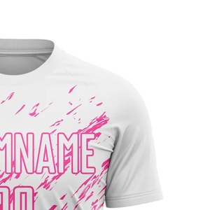 เสื้อฟุตบอลสโมสรใหม่ แบบยูนิเซ็กซ์ สีและดีไซน์ทีมสั่งทำได้ พิมพ์ลาย 100% โพลีเอสเตอร์ คุณภาพสูง - Product Image 4