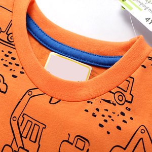 Fabrication sur Contrat de T-shirts pour Bébé en Jersey de Coton Doux, Personnalisation de Marque Privée pour les Grandes Marques Mondiales de Vêtements pour Bébés - Product Image 6