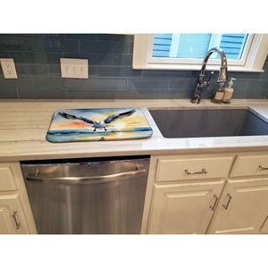14 X 21\" Multicolor Gull Flying Low Dish <b>Drying</b> <b>Mat</b> Absorbent Countertop Dish Drainer Pad <b>Kitchen</b> Counter <b>Mats</b> & Pads - Product Image 3