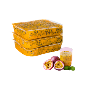 Precio al por Mayor, Fabricante Vietnamita, Suministro de Maracuyá Congelado Sin Semillas, Empacado en Bolsas de Varios Tamaños - Product Image 1
