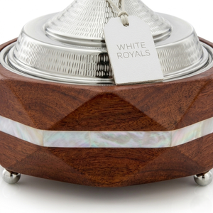 Ramadan Thermal Hotpot Casserole Dish With Lid with Handcrafted Wood Body and Mother of Pearl Inlay For Ramadan Majlis - Product Image 2