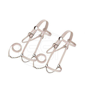 Brida Ecuestre de Cuero Premium para Montar al Aire Libre con Construcción Duradera para Actividades de Equitación Regulares - Product Image 4